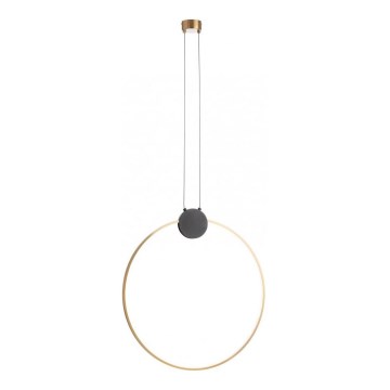 Redo 01-3107 - LED-kattokruunu johdossa ATOM LED/20W/230V halkaisija 60 cm