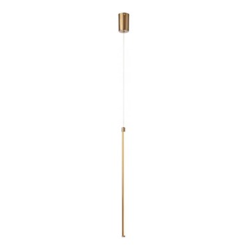 Redo 01-3115 - LED-kattokruunu johdossa TABOO LED/9W/230V messinki