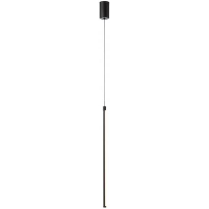 Redo 01-3116 - LED-kattokruunu johdossa TABOO LED/9W/230V musta