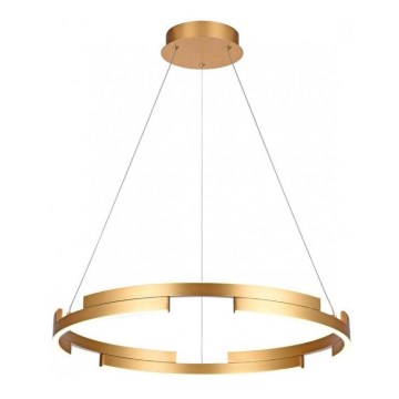 Redo 01-3172 - Himmennettävä LED-kattokruunu johdossa CASTLE LED/36W/230V kulta