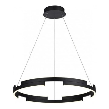 Redo 01-3173 - Himmennettävä LED-kattokruunu johdossa CASTLE LED/36W/230V musta