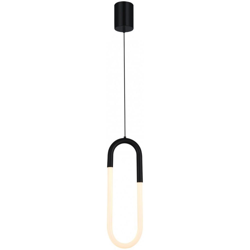 Redo 01-3184 - Himmennettävä LED-kattokruunu johdossa LATIUM LED/9W/230V musta