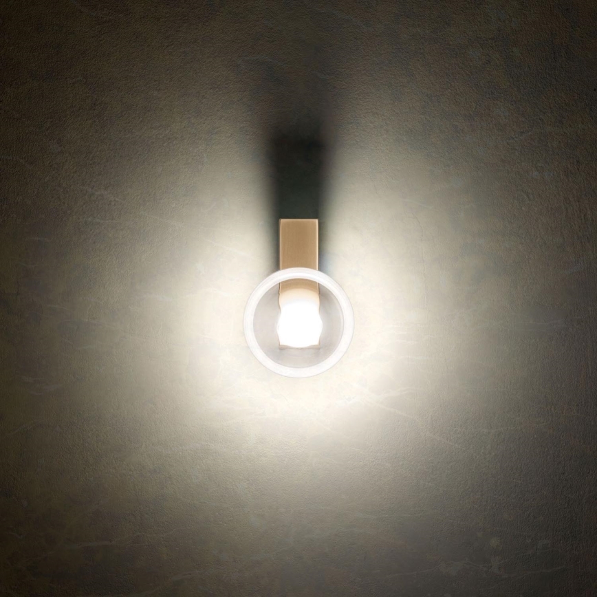 Redo 01-3239 - LED-seinävalaisin SINCLAIR LED/6,5W/230V CRI 93 IP21 kulta