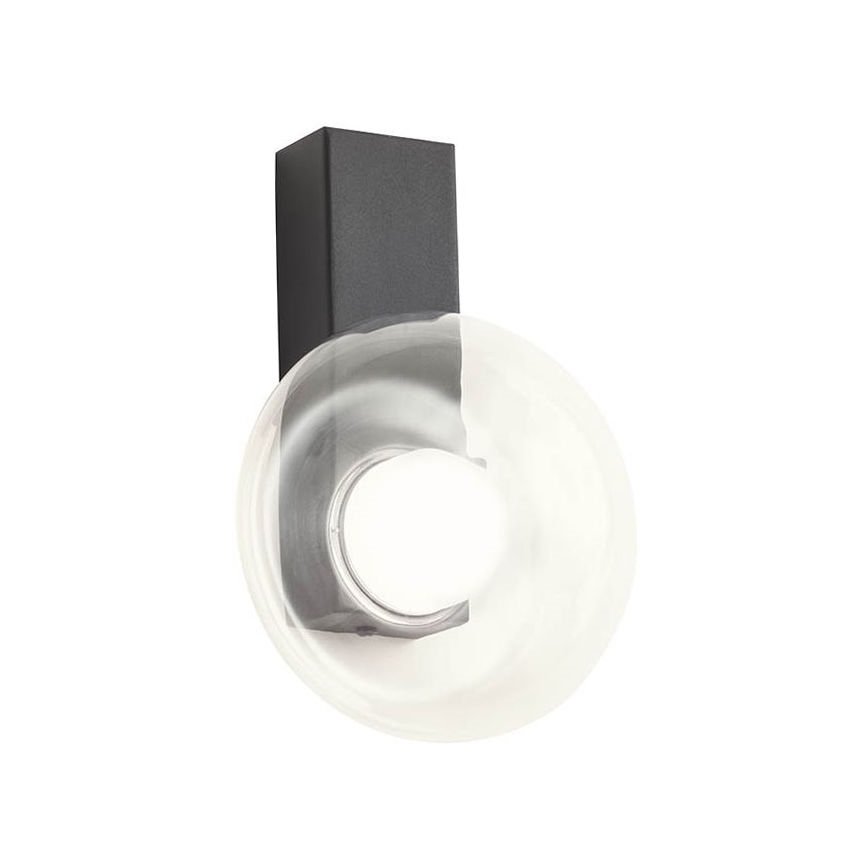 Redo 01-3240 - LED-seinävalaisin SINCLAIR LED/6,5W/230V CRI 93 IP21 musta