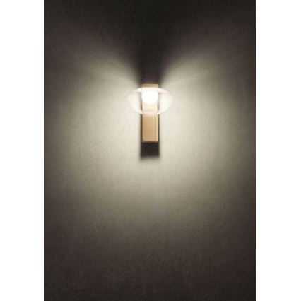 Redo 01-3242 - LED-seinävalaisin SINCLAIR LED/6,5W/230V CRI 93 IP21 musta