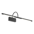 Redo 01-3467 - LED-kuvavalo KENDO LED/11W/230V 51,4 cm CRI 92 musta