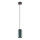 Redo 01-3475 - Kattokruunu johdossa BOOM 1xGU10/10W/230V halkaisija 7,6 cm vihreä