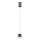 Redo 01-3550 - LED-kattokruunu johdossa AVES LED/12W/230V halkaisija 9,6 cm CRI 90 musta