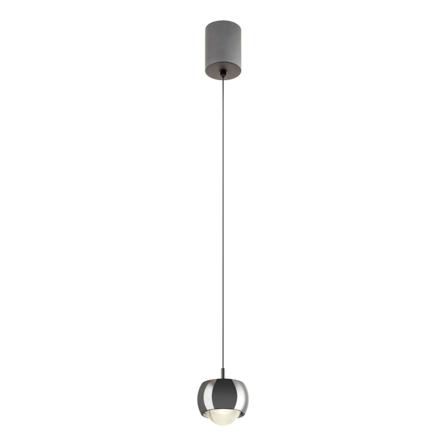 Redo 01-3551 - LED-kattokruunu johdossa AVES LED/12W/230V halkaisija 9,6 cm CRI 90 antrasiitti