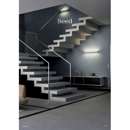 Redo 01-3554 - LED-seinävalaisin SEED LED/30W/230V valkoinen
