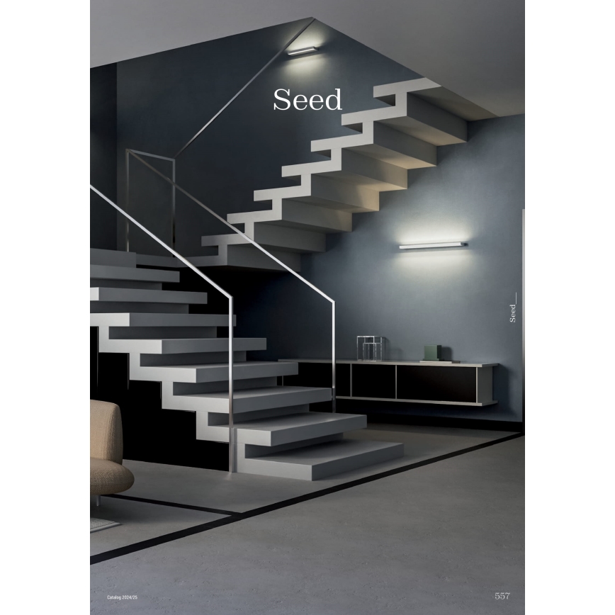 Redo 01-3554 - LED-seinävalaisin SEED LED/30W/230V valkoinen