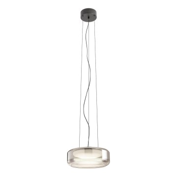 Redo 01-3591 - LED-kattokruunu johdossa SOLERA LED/24W/230V halkaisija 35 cm CRI 93 3000/4000K harmaa
