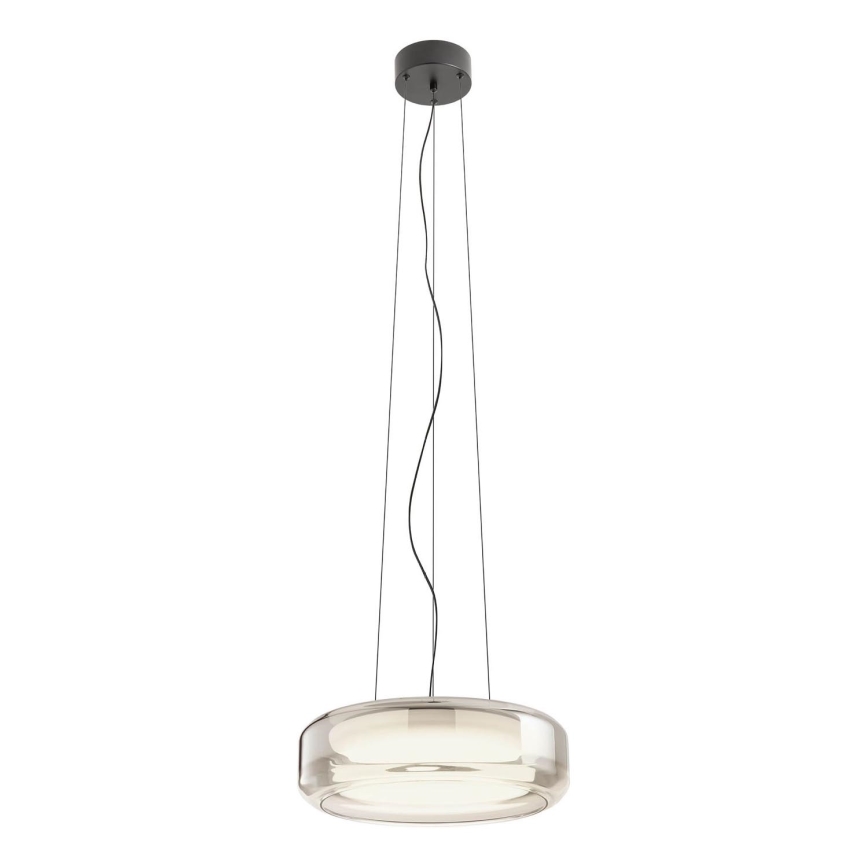 Redo 01-3592 - LED-kattokruunu johdossa SOLERA LED/36W/230V halkaisija 45 cm CRI 93 3000/4000K harmaa