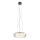 Redo 01-3592 - LED-kattokruunu johdossa SOLERA LED/36W/230V halkaisija 45 cm CRI 93 3000/4000K harmaa