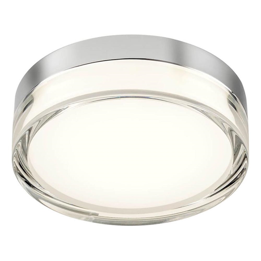 Redo 01-3725 - LED-kattovalaisin kylpyhuoneeseen FRISBI LED/8W/230V halkaisija 15 cm CRI 90 IP44 kiiltävä kromi