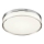 Redo 01-3728 - LED-kattovalaisin kylpyhuoneeseen FRISBI LED/18W/230V halkaisija 28 cm CRI 90 3000/4000K IP44 kiiltävä kromi