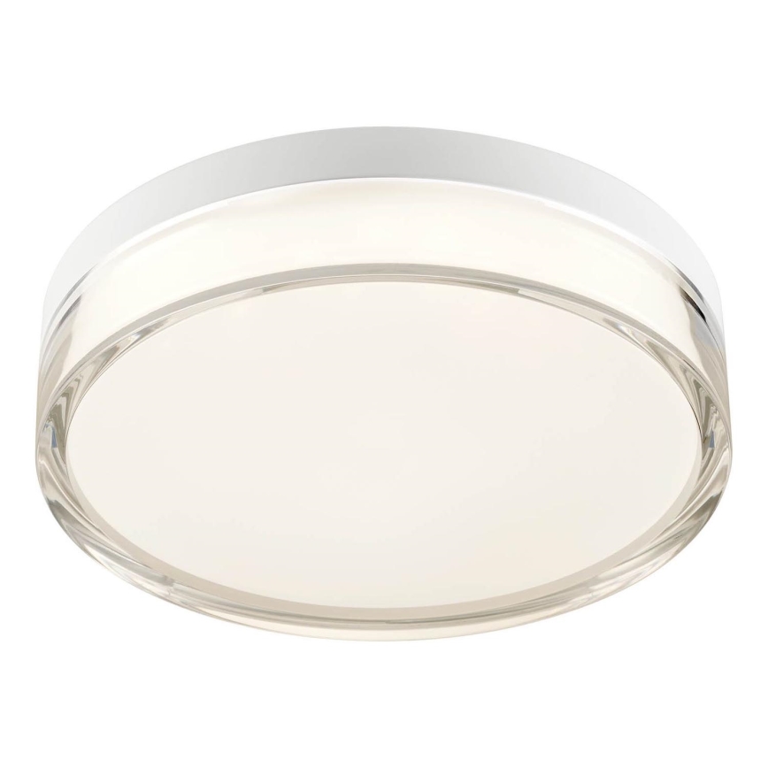 Redo 01-3731 - LED-kattovalaisin kylpyhuoneeseen FRISBI LED/12W/230V halkaisija 23 cm CRI 90 3000/4000K IP44 valkoinen