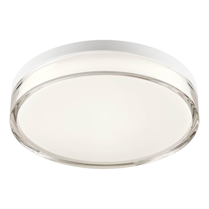 Redo 01-3732 - LED-kattovalaisin kylpyhuoneeseen FRISBI LED/18W/230V halkaisija 28 cm CRI 90 3000/4000K IP44 valkoinen