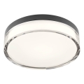 Redo 01-3735 - LED-kylpyhuoneen kattovalaisin FRISBI LED/12W/230V halkaisija 23 cm CRI 90 3000/4000K IP44 musta