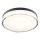 Redo 01-3736 - LED-kattovalaisin kylpyhuoneeseen FRISBI LED/18W/230V halkaisija 28 cm CRI 90 3000/4000K IP44 musta