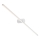 Redo 01-4034 - Kylpyhuoneen LED-peilivalo ROW LED/18W/230V 90 cm IP44 valkoinen