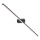Redo 01-4036 - Kylpyhuoneen LED-peilivalo ROW LED/18W/230V 90 cm IP44 musta