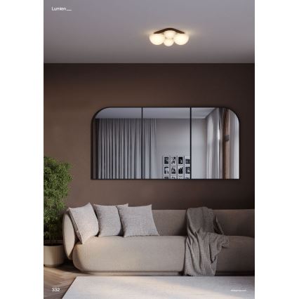 Redo 01-4333 - LUMIEN LED-kattovalaisin 4xLED/26W/230V 2700/3000K CRI 90 valkoinen/musta