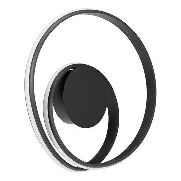 Redo 01-4356 - Himennettävä LED-seinävalaisin TORSION LED/30W/230V 2700/3000/4000K CRI 90 musta