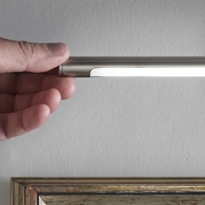 Redo 01-458 - LED-kuvavalo IKON LED/18W/230V 70 cm kiiltävä kromi