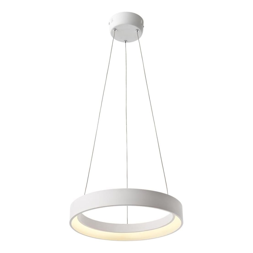 Redo 01-671 - LED-kattokruunu johdossa LOOP LED/38W/230V halkaisija 45 cm valkoinen