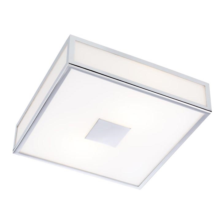 Redo 01-705 - Kylpyhuoneen kattovalaisin EGO 2xE27/60W/230V 28x28 cm IP44
