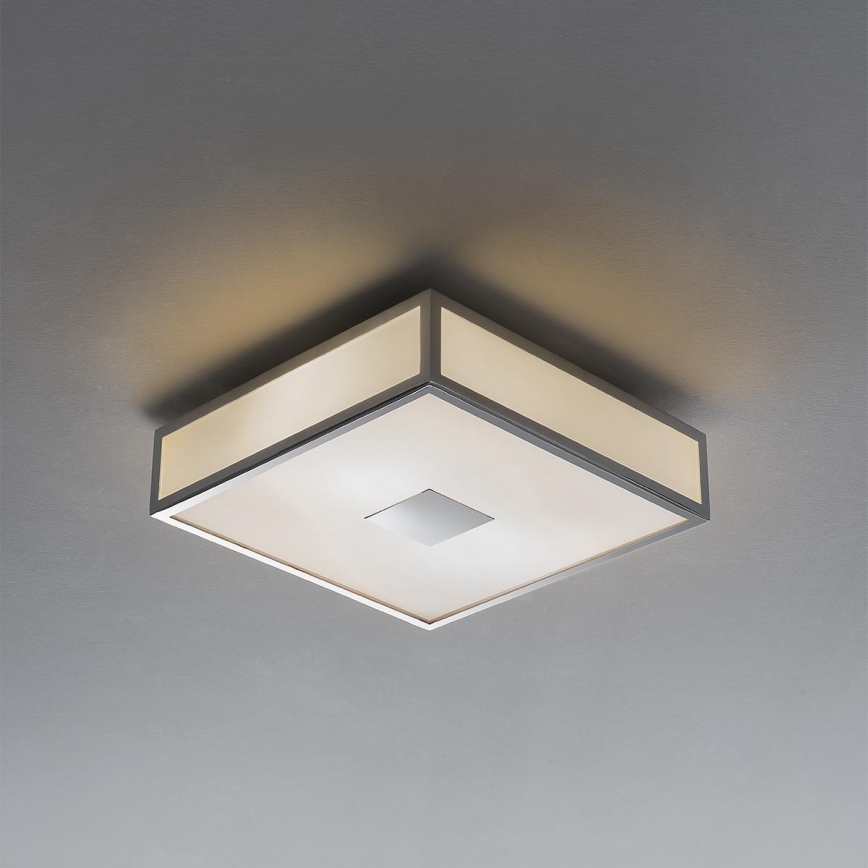 Redo 01-705 - Kylpyhuoneen kattovalaisin EGO 2xE27/60W/230V 28x28 cm IP44