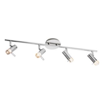 Redo 04-332 - LED-kohdevalaisin SLIM 4xLED/4W/230V kiiltävä kromi