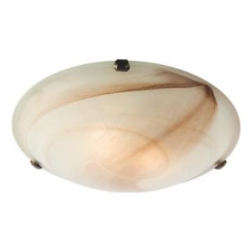 Redo 05-393 - Kattovalaisin VIRGINIA 2xE27/42W/230V, halkaisija 40 cm, beige