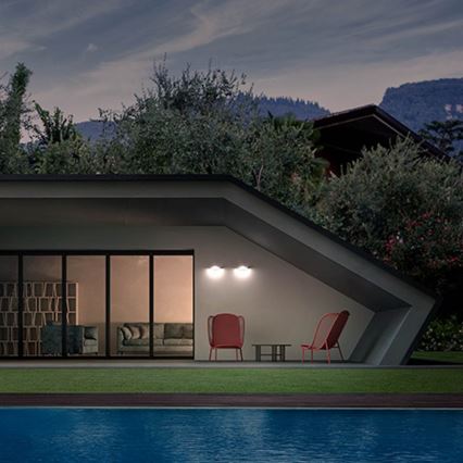 Redo 90002 - LED-ulkoseinävalaisin CHALET 1xLED/8W/230V IP54