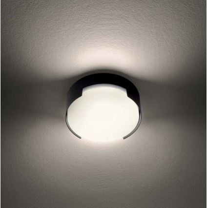 Redo 90004 - LED-ulkokattovalaisin SKOR LED/12W/230V halkaisija 15 cm IP54 ruskea