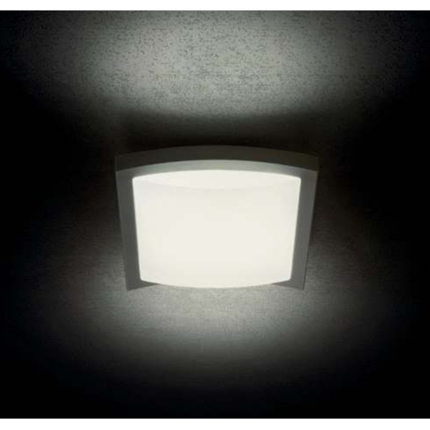 Redo 90007 - LED-ulkokattovalaisin TALLIN LED/21W/230V 24,5x24,5 cm IP54 antrasiitti