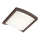 Redo 90008 - LED-ulkokattovalaisin TALLIN LED/21W/230V 24,5x24,5 cm IP54 ruskea