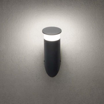 Redo 90073 - LED-ulkoseinävalaisin ALGON LED/9W/230V IP65 musta