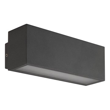 Redo 90096 - PLANIT LED-ulkoseinävalaisin LED/10W/230V 3000K IP54 antrasiitti