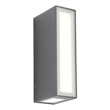 Redo 90114 - LED-ulkoseinävalaisin IVAR LED/7,6W/230V IP54 antrasiitti