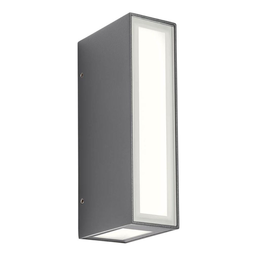 Redo 90114 - LED-ulkoseinävalaisin IVAR LED/7,6W/230V IP54 antrasiitti