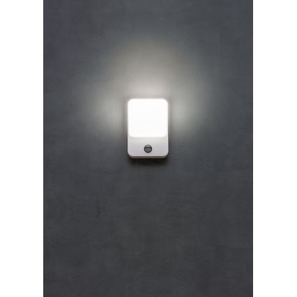 Redo 90131 - COLIN LED-ulkovalaisin liike- ja hämärätunnistimella LED/9W/230V 3000K IP54 valkoinen