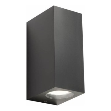 Redo 90152 - Ulkoseinävalaisin PUNTA 2xGU10/7W/230V IP44