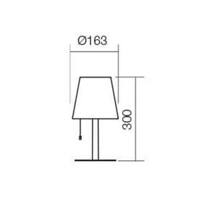 Redo 90166 - LED RGB ulkokäyttöinen himmennettävä pöytävalaisin PINO LED/2,6W/230V 4400 mAh IP44