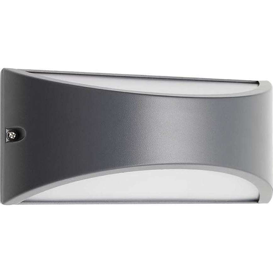 Redo 90191 - LED-ulkoseinävalaisin SCUDO LED/10W/230V 3000K IP54 antrasiitti