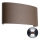 Redo 90227 - LED Ulkoseinävalaisin FABO LED/6W/230V 3000K IP54 ruskea