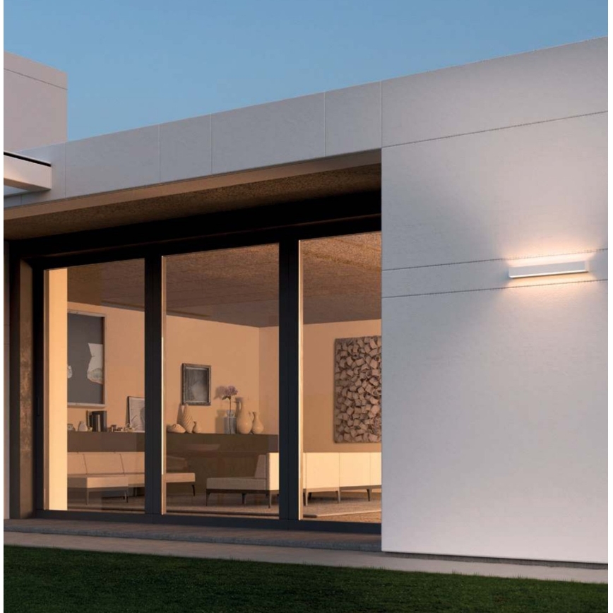 Redo 90259 - AROOS LED/21W/230V 3000K IP65 ulkoseinävalaisin, valkoinen