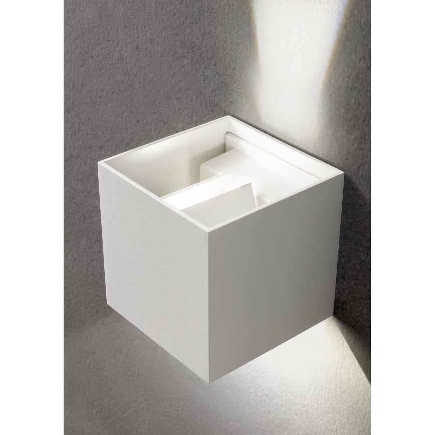 Redo 90294 - LED ulkoseinävalaisin VARY 2xLED/10W/230V 3000K IP54 valkoinen