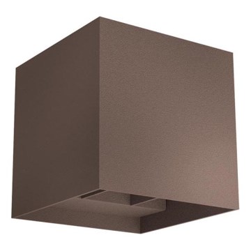 Redo 90298 - VARY LED-ulkoseinävalaisin 2xLED/10W/230V 3000K IP54 ruskea